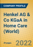Henkel AG & Co KGaA in Home Care (World)- Product Image