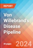 Von Willebrand's Disease - Pipeline Insight, 2024- Product Image