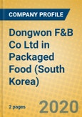 Dongwon F&B Co Ltd in Packaged Food (South Korea)- Product Image