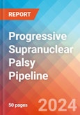 Progressive Supranuclear Palsy - Pipeline Insight, 2024- Product Image