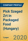 Pick Szeged Zrt in Packaged Food (Hungary)- Product Image
