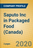 Saputo Inc in Packaged Food (Canada)- Product Image
