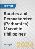 Borates and Peroxoborates (Perborates) Market in Philippines: Business Report 2024- Product Image