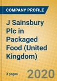 J Sainsbury Plc in Packaged Food (United Kingdom)- Product Image