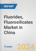 Fluorides, Fluorosilicates Market in China: Business Report 2024- Product Image