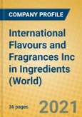 International Flavours and Fragrances Inc in Ingredients (World)- Product Image