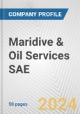 Maridive & Oil Services SAE Fundamental Company Report Including Financial, SWOT, Competitors and Industry Analysis- Product Image