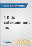 4 Kids Entertainment Inc. Fundamental Company Report Including Financial, SWOT, Competitors and Industry Analysis- Product Image