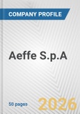 Aeffe S.p.A. Fundamental Company Report Including Financial, SWOT, Competitors and Industry Analysis- Product Image
