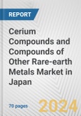 Cerium Compounds and Compounds of Other Rare-earth Metals Market in Japan: Business Report 2024- Product Image