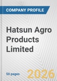 Hatsun Agro Products Limited Fundamental Company Report Including Financial, SWOT, Competitors and Industry Analysis- Product Image