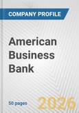 American Business Bank Fundamental Company Report Including Financial, SWOT, Competitors and Industry Analysis- Product Image