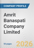 Amrit Banaspati Company Limited Fundamental Company Report Including Financial, SWOT, Competitors and Industry Analysis- Product Image
