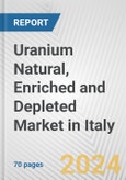 Uranium Natural, Enriched and Depleted Market in Italy: Business Report 2024- Product Image