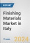 Finishing Materials Market in Italy: Business Report 2024 - Product Image