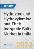 Hydrazine and Hydroxylamine and Their Inorganic Salts Market in India: Business Report 2024- Product Image