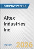 Altex Industries Inc. Fundamental Company Report Including Financial, SWOT, Competitors and Industry Analysis- Product Image