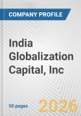 India Globalization Capital, Inc. Fundamental Company Report Including Financial, SWOT, Competitors and Industry Analysis- Product Image