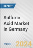 Sulfuric Acid Market in Germany: 2017-2023 Review and Forecast to 2027- Product Image