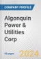 Algonquin Power & Utilities Corp. Fundamental Company Report Including Financial, SWOT, Competitors and Industry Analysis - Product Thumbnail Image