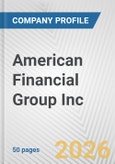 American Financial Group Inc. Fundamental Company Report Including Financial, SWOT, Competitors and Industry Analysis- Product Image