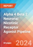 Alpha 4 Beta 2 Neuronal Nicotinic Receptor (NNR) Agonist - Pipeline Insight, 2024- Product Image
