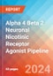Alpha 4 Beta 2 Neuronal Nicotinic Receptor (NNR) Agonist - Pipeline Insight, 2024 - Product Thumbnail Image