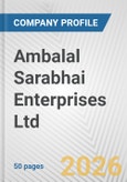 Ambalal Sarabhai Enterprises Ltd. Fundamental Company Report Including Financial, SWOT, Competitors and Industry Analysis- Product Image