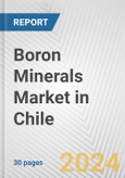 Boron Minerals Market in Chile: 2017-2023 Review and Forecast to 2027- Product Image