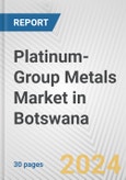 Platinum-Group Metals Market in Botswana: 2017-2023 Review and Forecast to 2027- Product Image