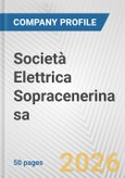 Società Elettrica Sopracenerina sa Fundamental Company Report Including Financial, SWOT, Competitors and Industry Analysis- Product Image