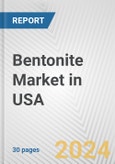 Bentonite Market in USA: 2017-2023 Review and Forecast to 2027- Product Image