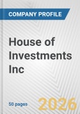 House of Investments Inc. Fundamental Company Report Including Financial, SWOT, Competitors and Industry Analysis- Product Image