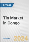 Tin Market in Congo: 2017-2023 Review and Forecast to 2027- Product Image