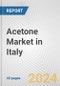 Acetone Market in Italy: 2017-2023 Review and Forecast to 2027 - Product Image