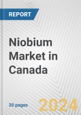 Niobium Market in Canada: 2017-2023 Review and Forecast to 2027- Product Image