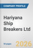 Hariyana Ship Breakers Ltd. Fundamental Company Report Including Financial, SWOT, Competitors and Industry Analysis- Product Image