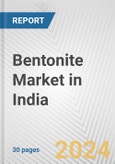 Bentonite Market in India: 2017-2023 Review and Forecast to 2027- Product Image