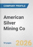 American Silver Mining Co. Fundamental Company Report Including Financial, SWOT, Competitors and Industry Analysis- Product Image