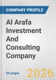 Al Arafa Investment And Consulting Company Fundamental Company Report Including Financial, SWOT, Competitors and Industry Analysis- Product Image