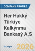Her Hakký Türkiye Kalkýnma Bankasý A.S. Fundamental Company Report Including Financial, SWOT, Competitors and Industry Analysis- Product Image