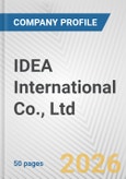 IDEA International Co., Ltd. Fundamental Company Report Including Financial, SWOT, Competitors and Industry Analysis- Product Image