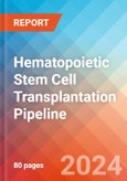 Hematopoietic Stem Cell Transplantation - Pipeline Insight, 2024- Product Image