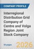 Interregional Distribution Grid Company of Centre and Volga Region Joint Stock Company Fundamental Company Report Including Financial, SWOT, Competitors and Industry Analysis- Product Image