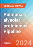Pulmonary alveolar proteinosis - Pipeline Insight, 2024- Product Image