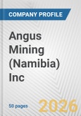 Angus Mining (Namibia) Inc. Fundamental Company Report Including Financial, SWOT, Competitors and Industry Analysis- Product Image