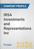 IRSA Investments and Representations Inc. Fundamental Company Report Including Financial, SWOT, Competitors and Industry Analysis- Product Image