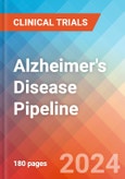Alzheimer's Disease - Pipeline Insight, 2024- Product Image