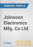Joinsoon Electronics Mfg. Co Ltd Fundamental Company Report Including Financial, SWOT, Competitors and Industry Analysis- Product Image