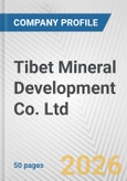 Tibet Mineral Development Co. Ltd. Fundamental Company Report Including Financial, SWOT, Competitors and Industry Analysis- Product Image